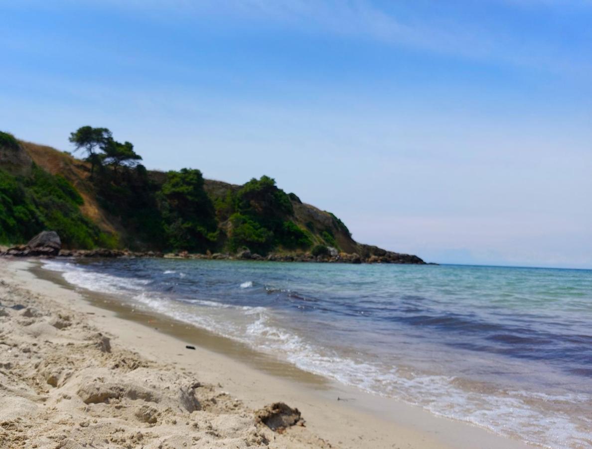 Jonia Appartamento Vacanze Vicino Al Mare Con Giardino 풀사노 외부 사진