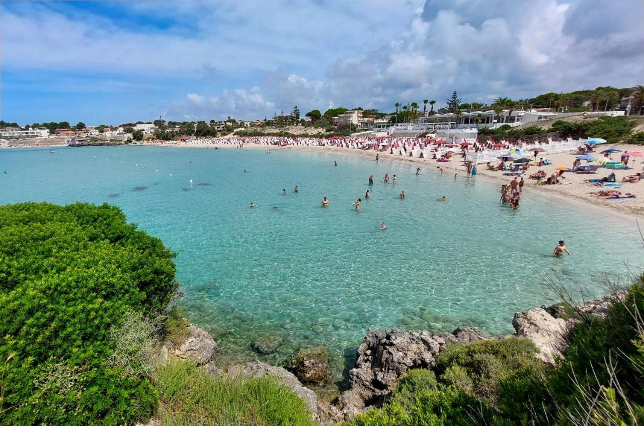 Jonia Appartamento Vacanze Vicino Al Mare Con Giardino 풀사노 외부 사진